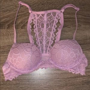 Pink Victoria’s Secret bra